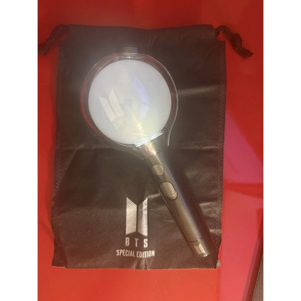 BTS Light Stick SE Map Of The Soul Army Bomb Photo Cards Strap Carry Bag - Picture 3 of 11